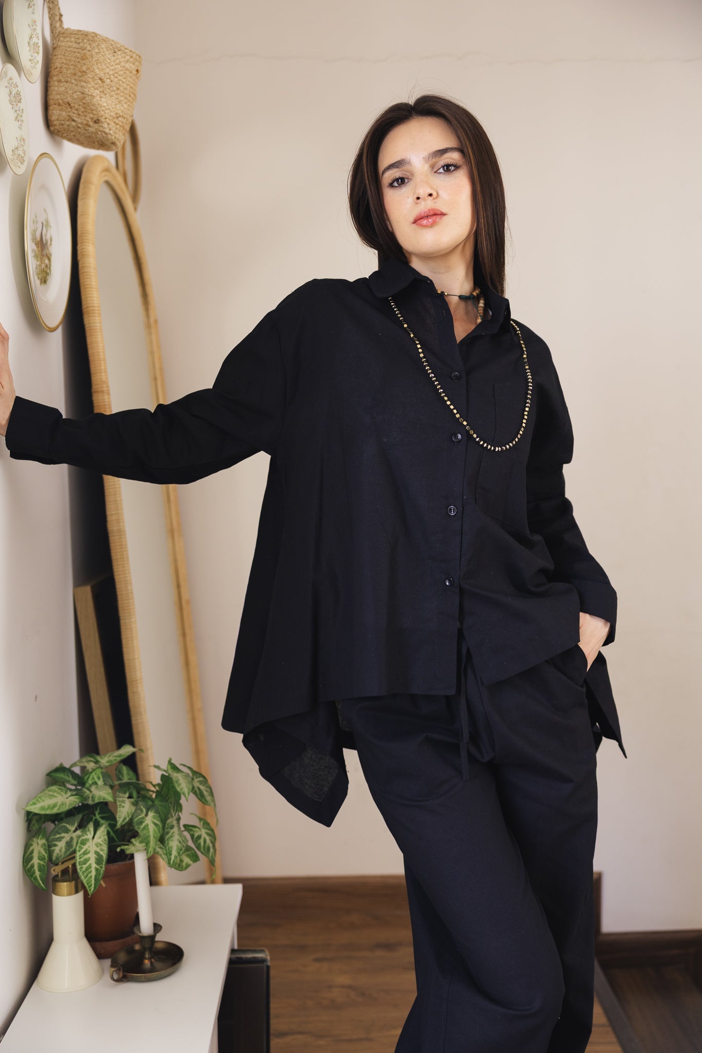 Soleil Top Black - AB ESSENTIALS