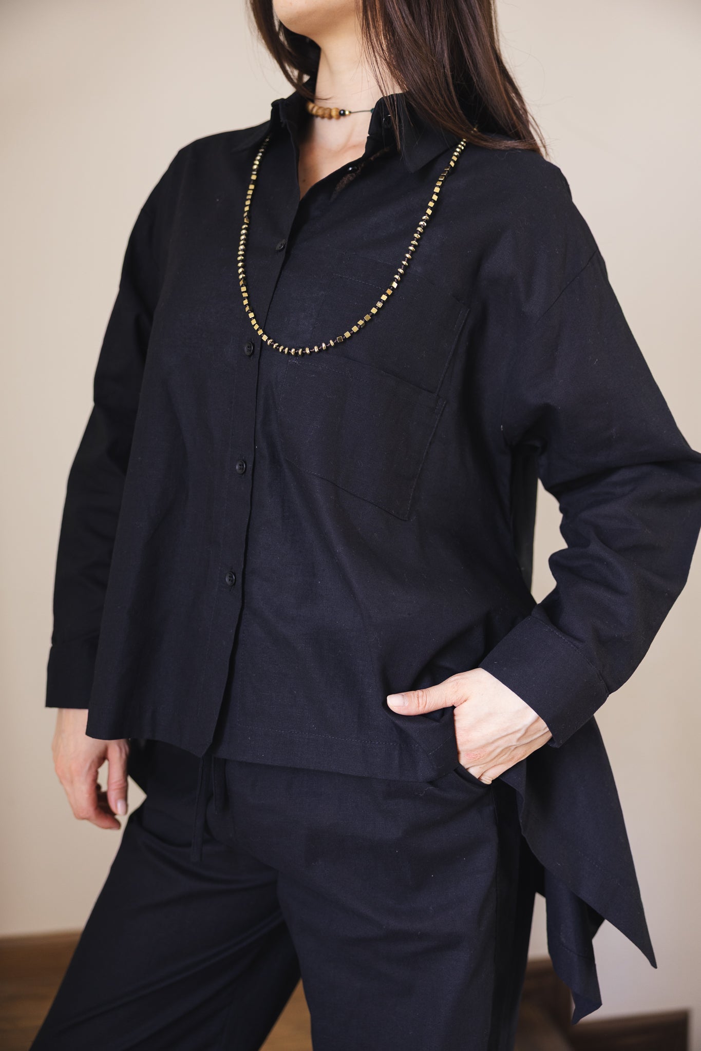 Soleil Top Black - AB ESSENTIALS