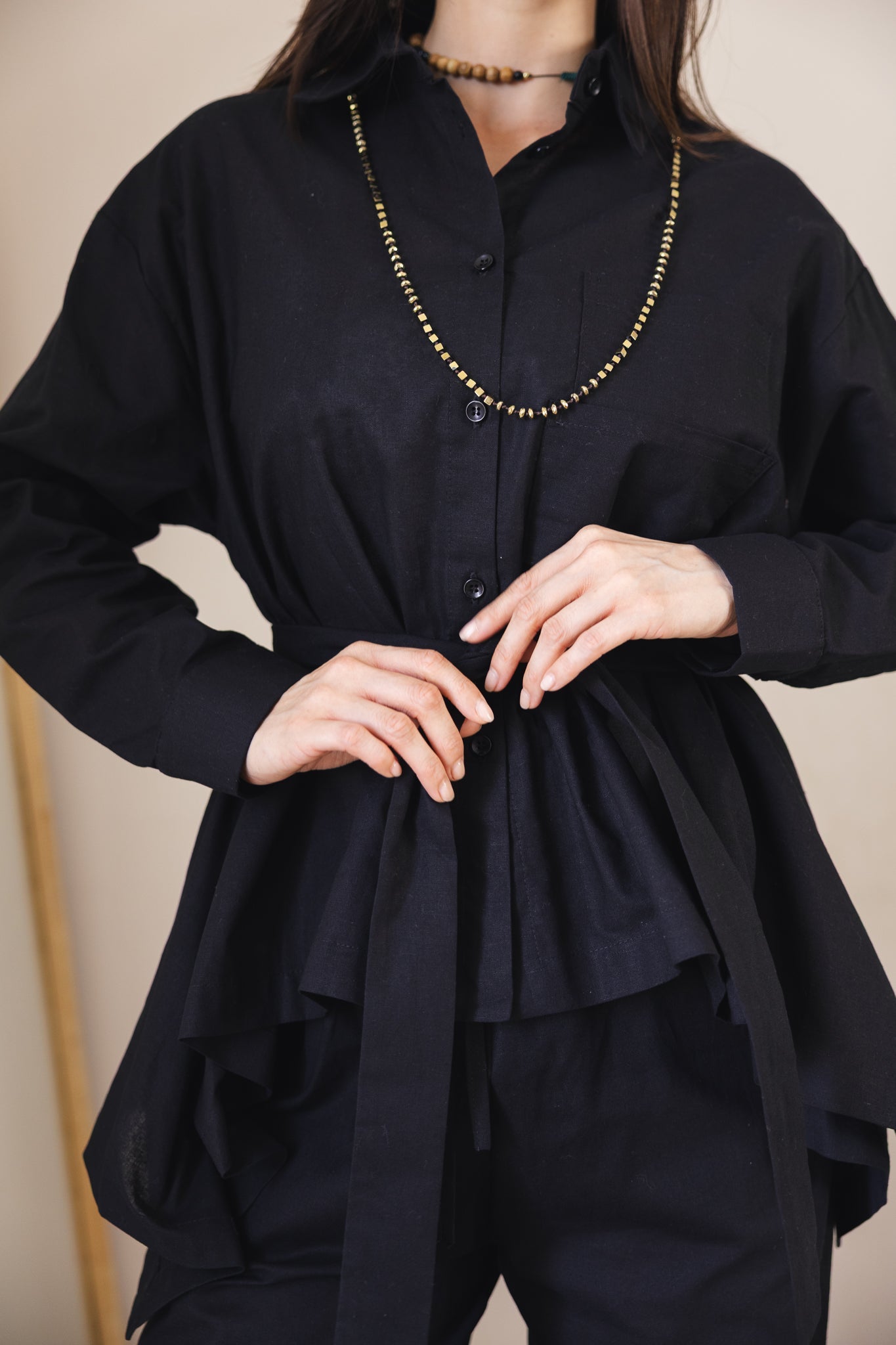 Soleil Top Black - AB ESSENTIALS