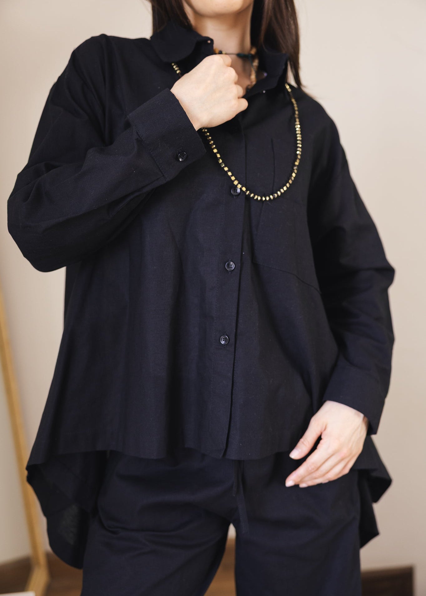 Soleil Top Black - AB ESSENTIALS