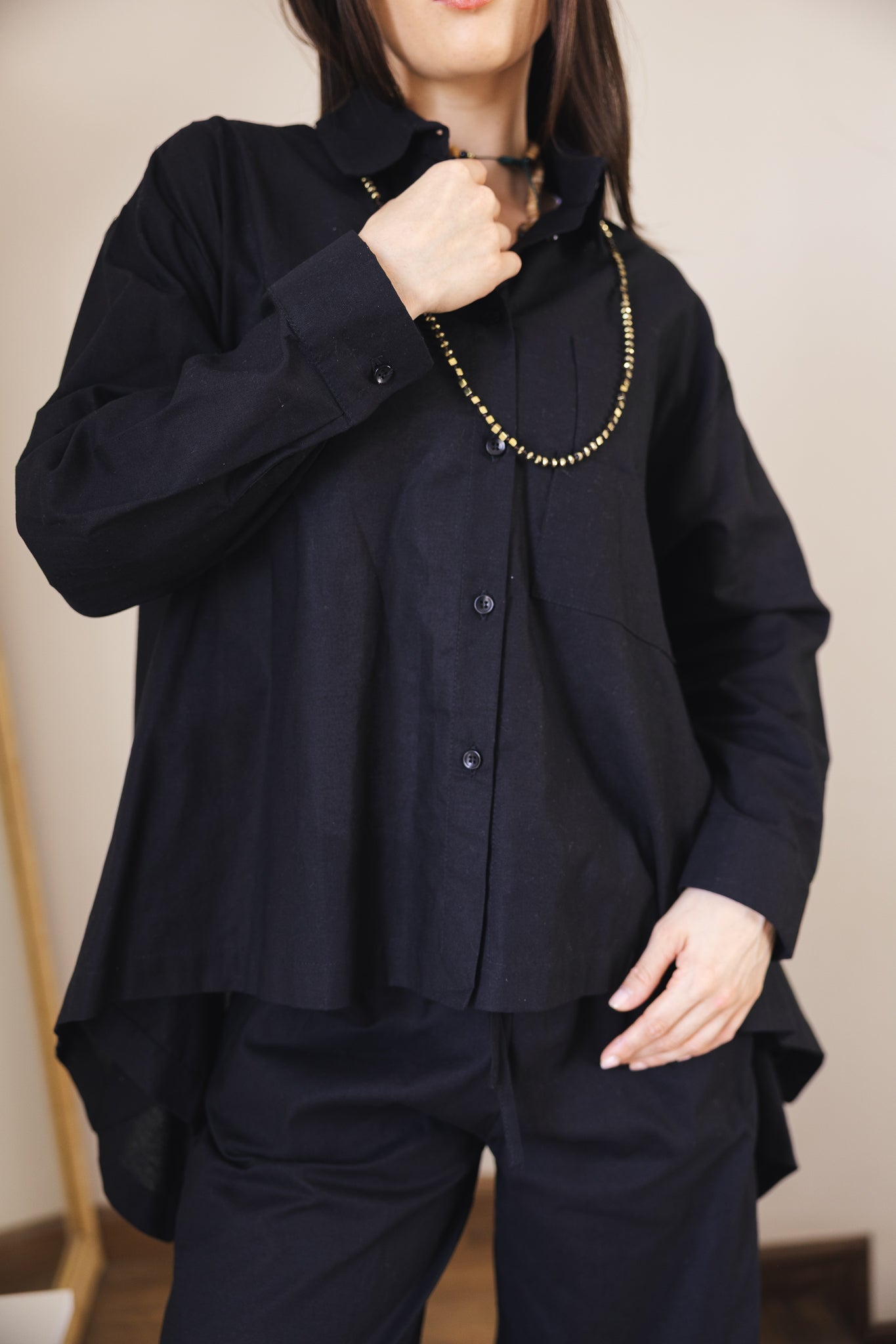 Soleil Top Black - AB ESSENTIALS