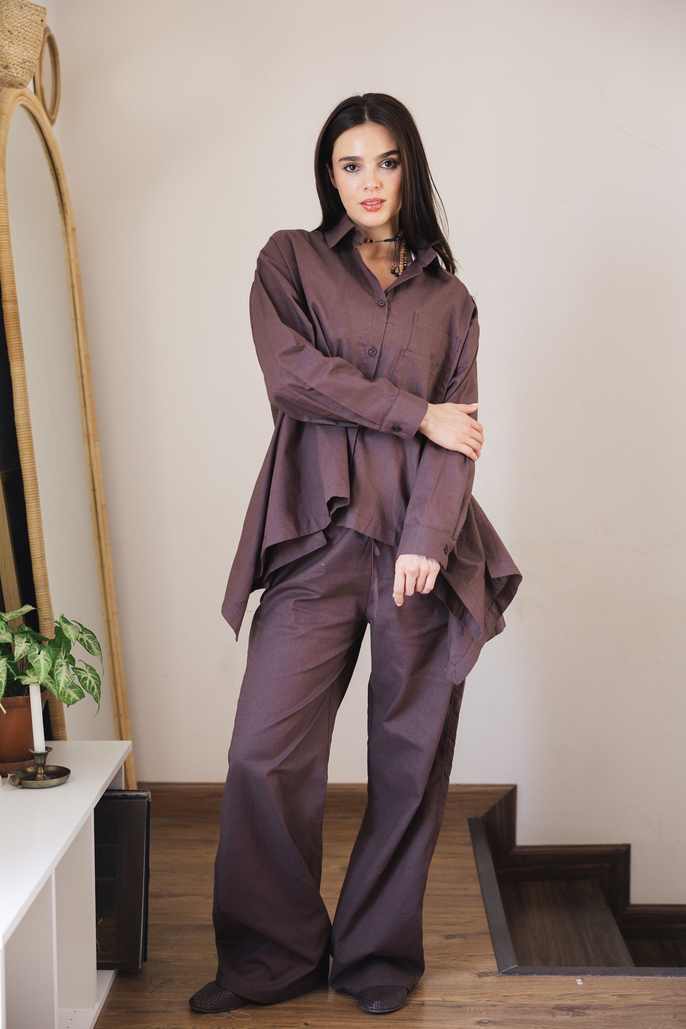 Soleil Top Brwon - AB ESSENTIALS