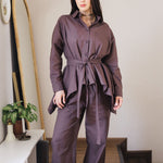 Soleil Top Brwon - AB ESSENTIALS