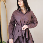 Soleil Top Brwon - AB ESSENTIALS