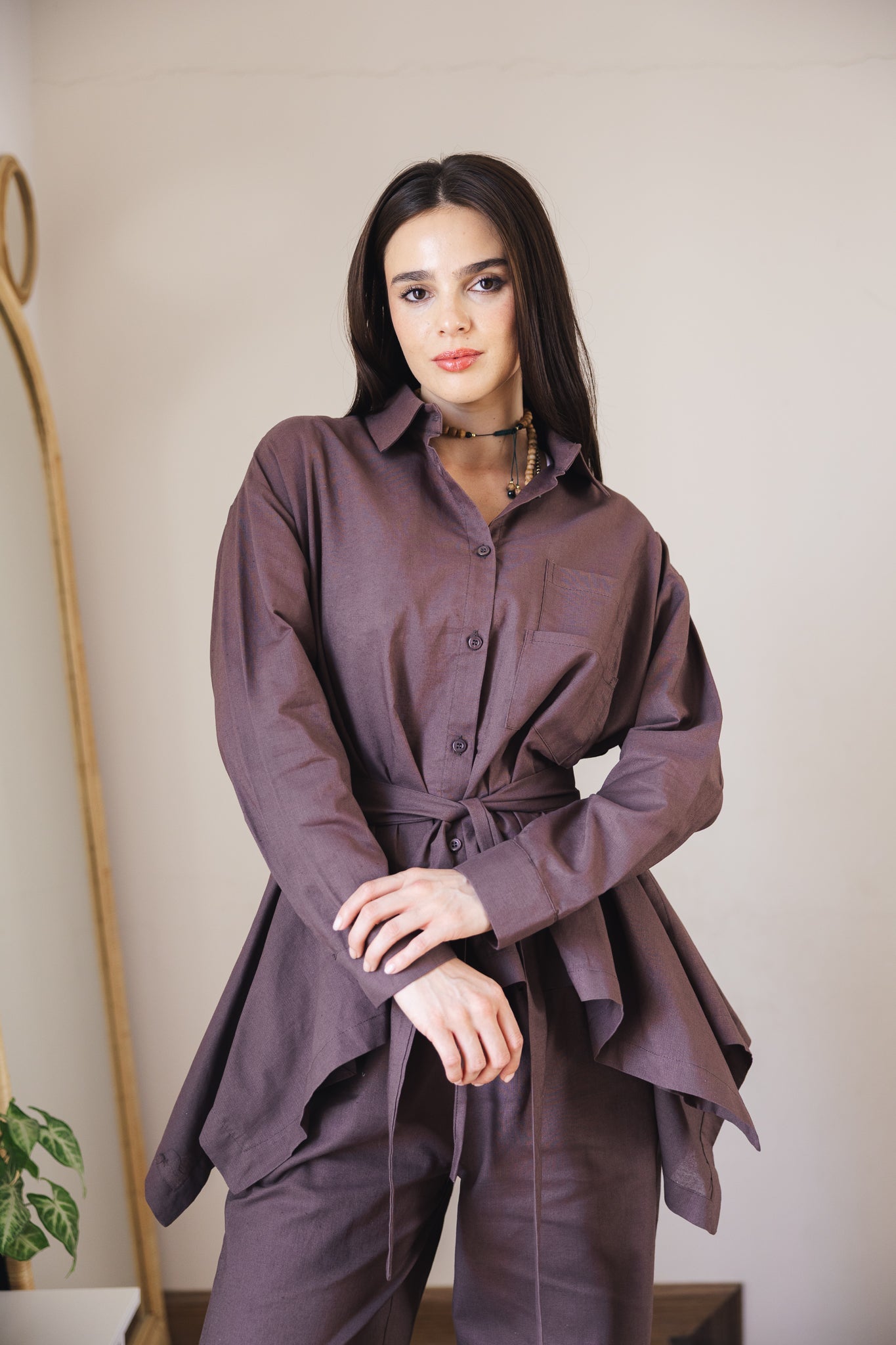 Soleil Top Brwon - AB ESSENTIALS