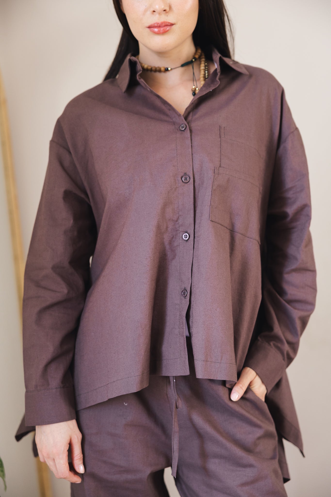 Soleil Top Brwon - AB ESSENTIALS