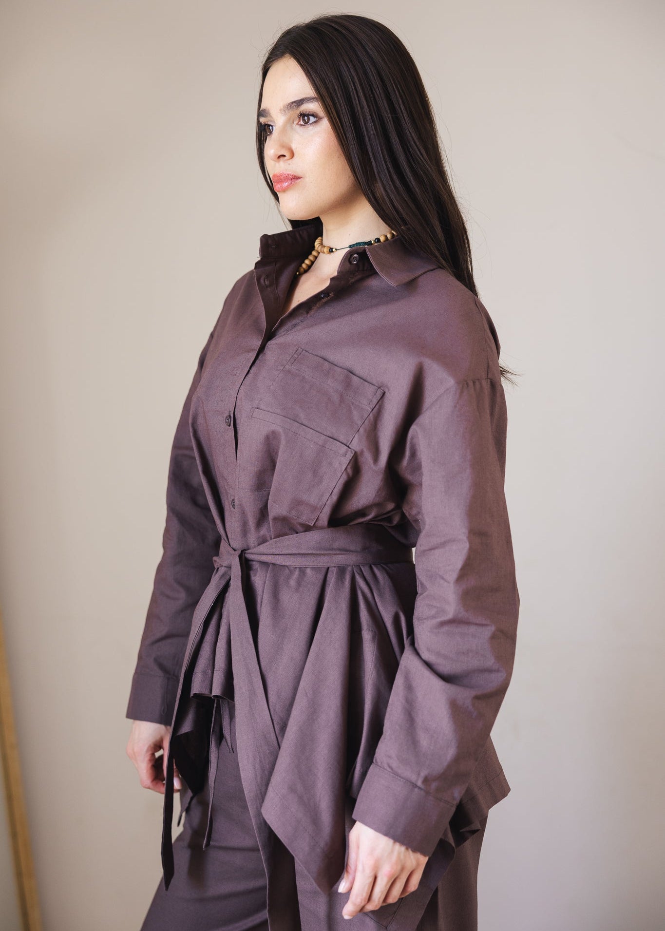 Soleil Top Brwon - AB ESSENTIALS