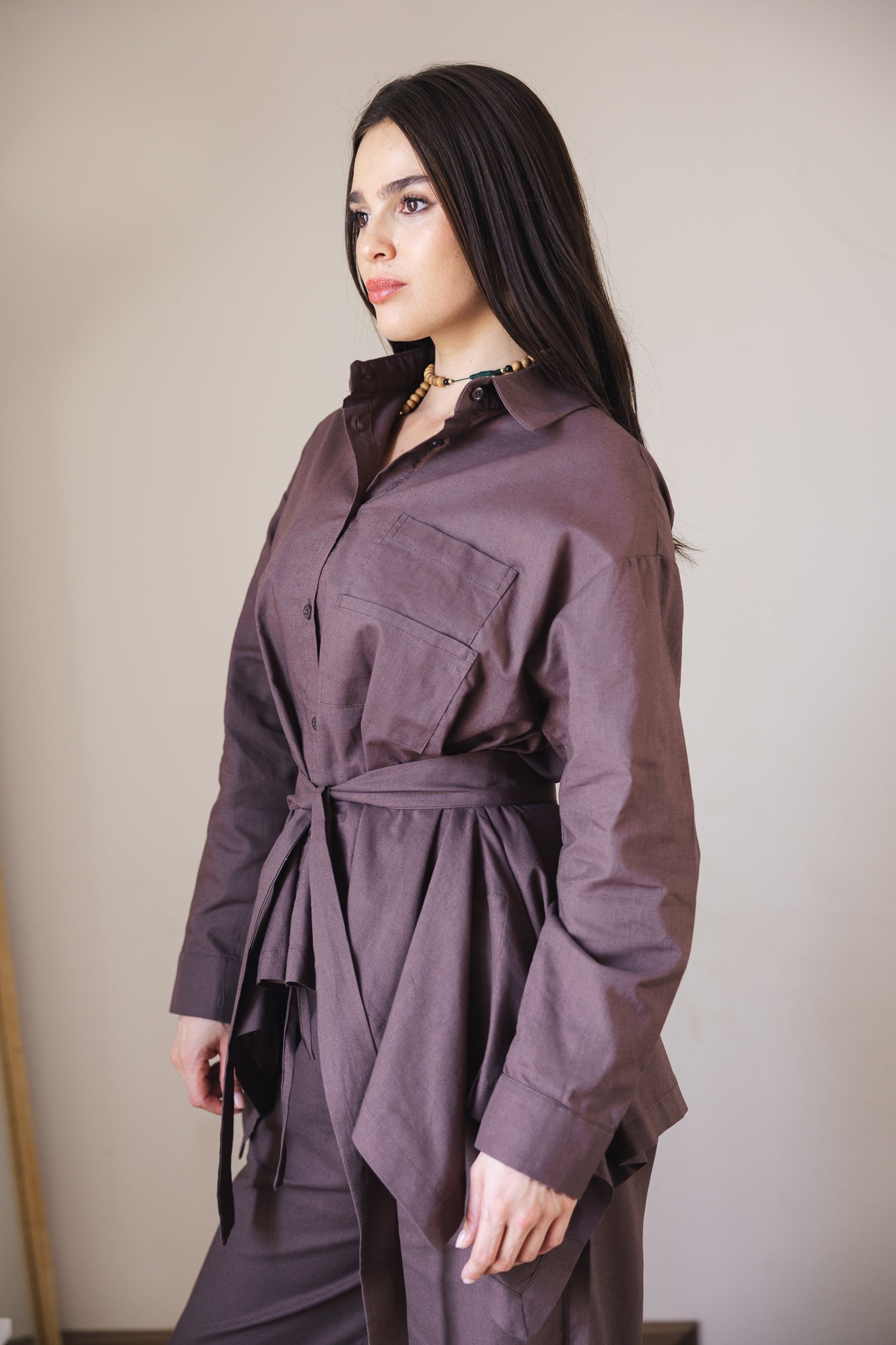 Soleil Top Brwon - AB ESSENTIALS