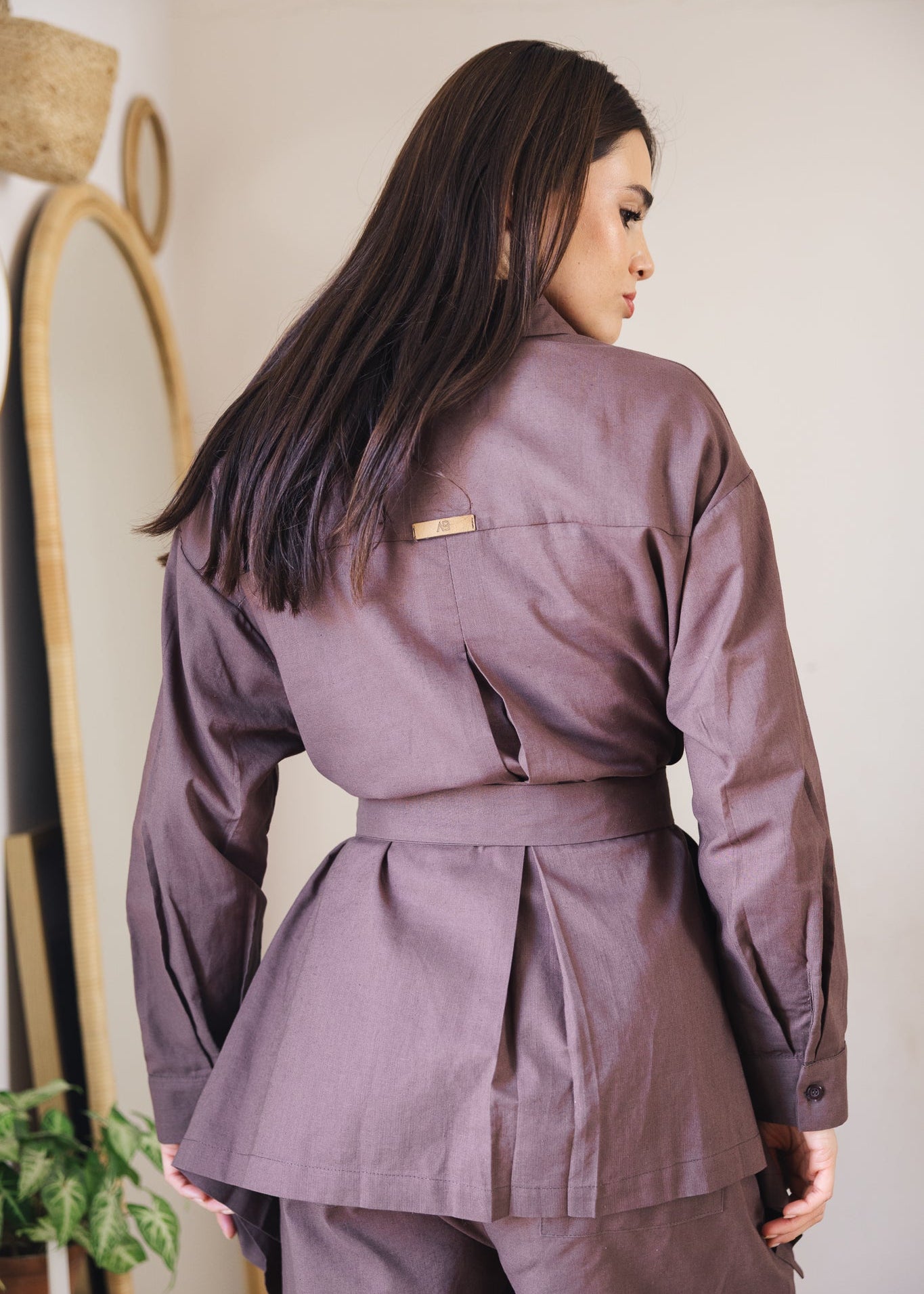 Soleil Top Brwon - AB ESSENTIALS