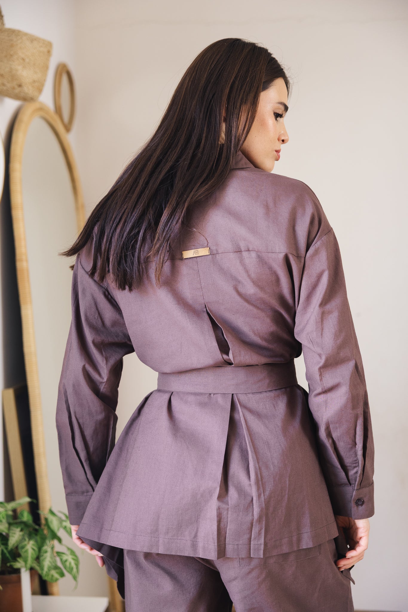 Soleil Top Brwon - AB ESSENTIALS