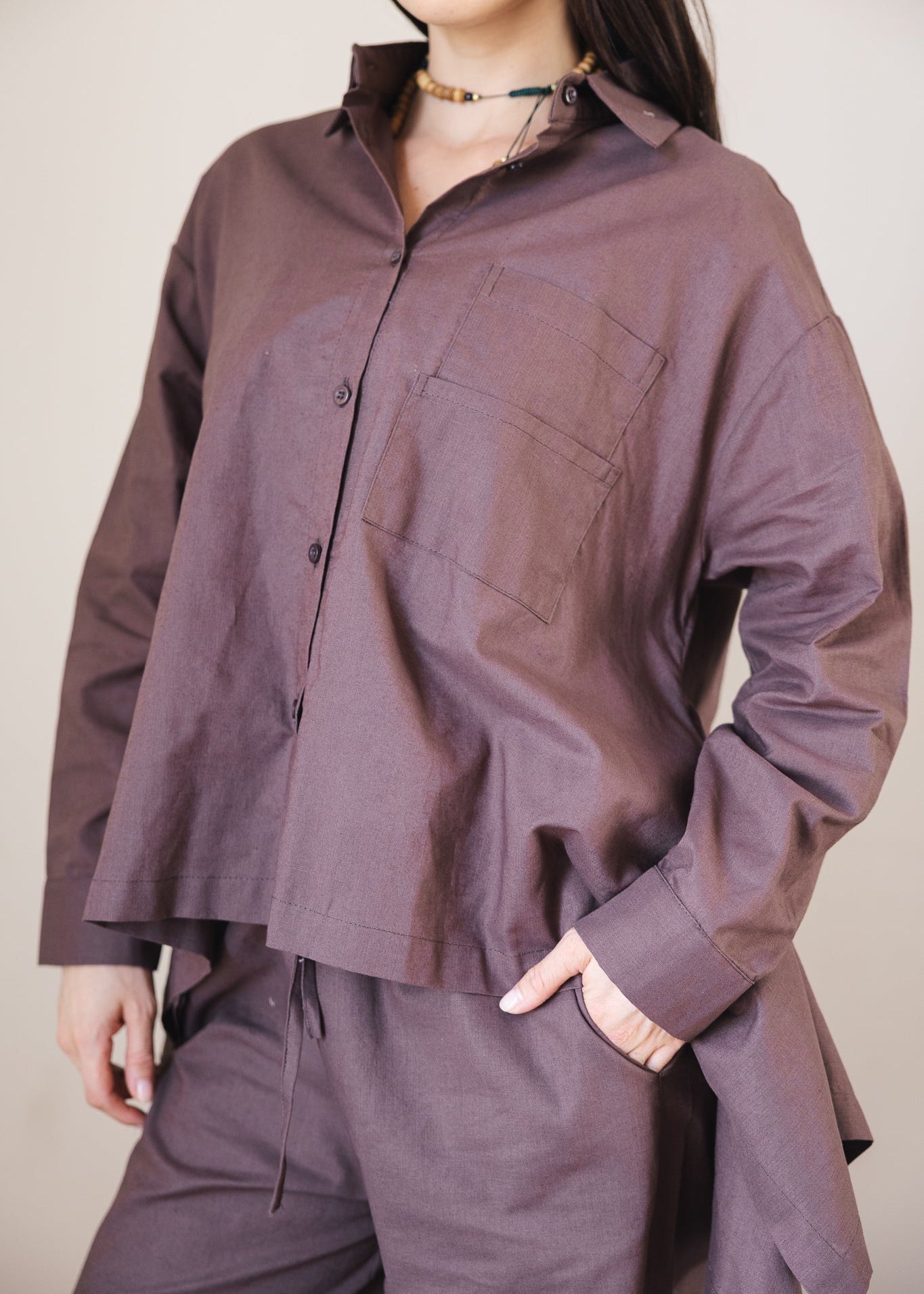 Soleil Top Brwon - AB ESSENTIALS
