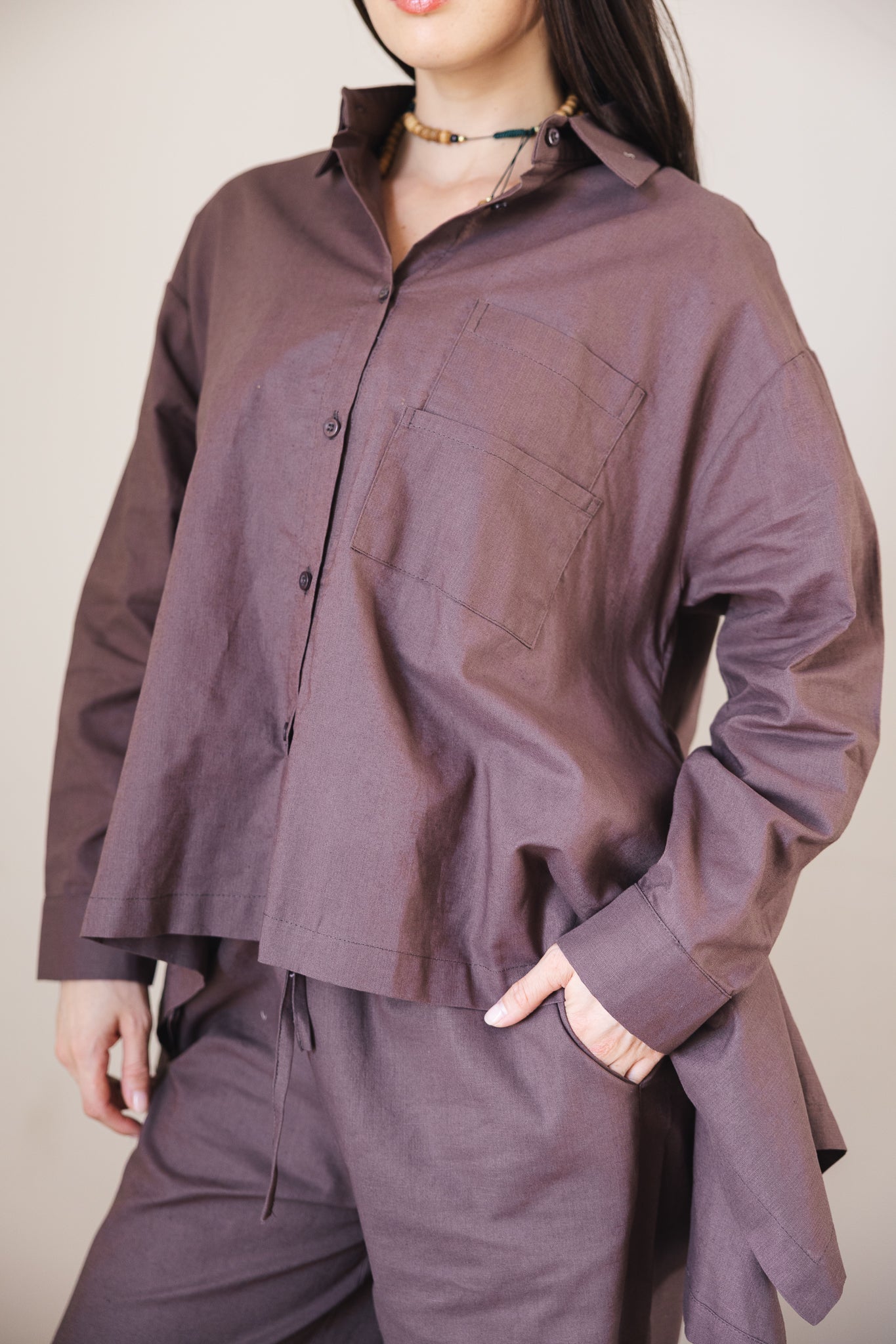 Soleil Top Brwon - AB ESSENTIALS