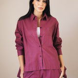 Soleil Top Burgundy - AB ESSENTIALS