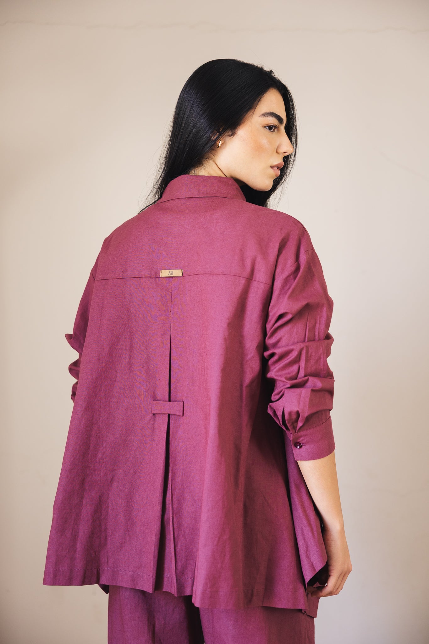 Soleil Top Burgundy - AB ESSENTIALS