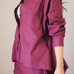 Soleil Top Burgundy - AB ESSENTIALS