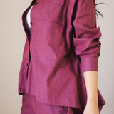 Soleil Top Burgundy - AB ESSENTIALS