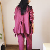 Soleil Top Burgundy - AB ESSENTIALS