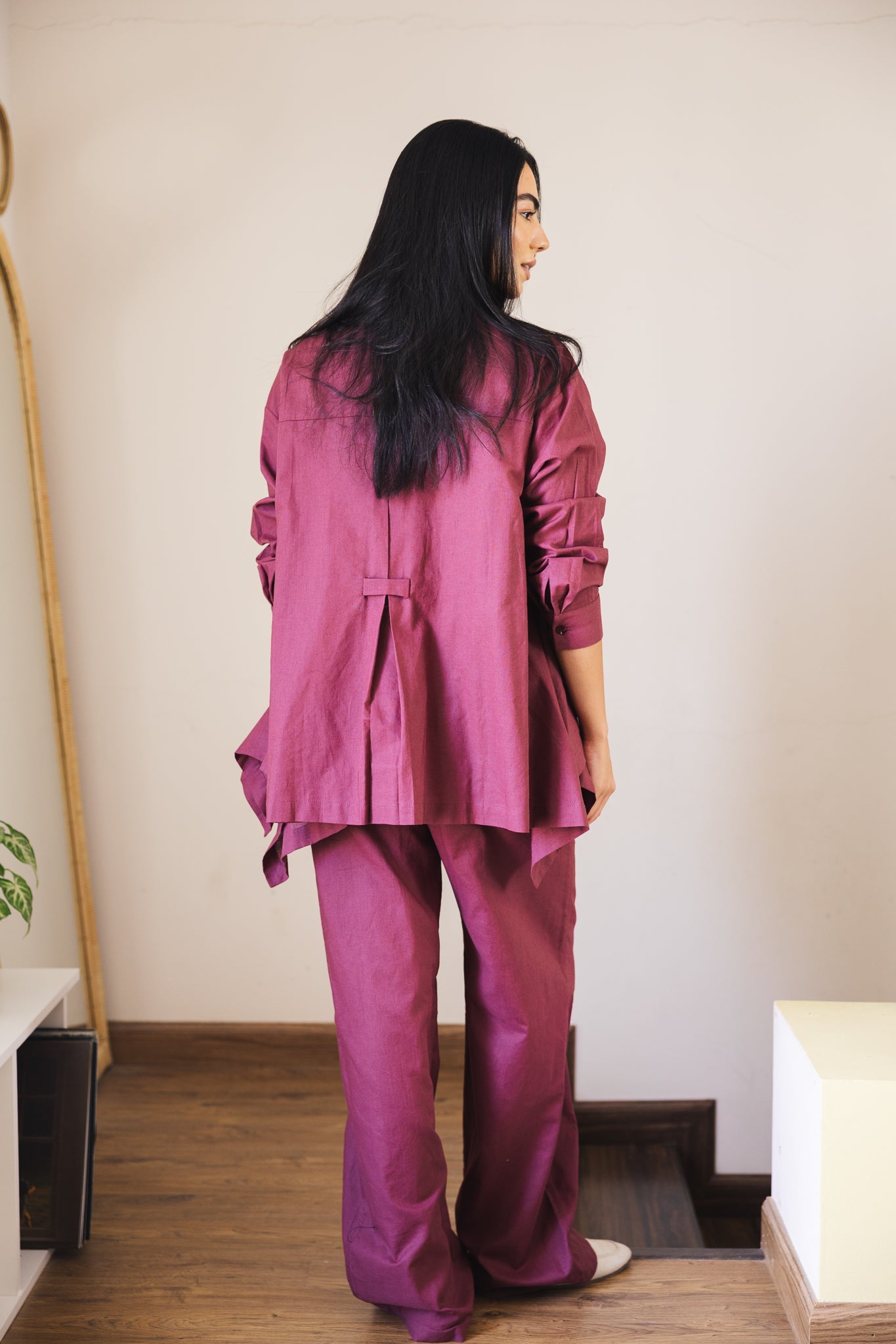 Soleil Top Burgundy - AB ESSENTIALS