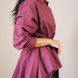 Soleil Top Burgundy - AB ESSENTIALS