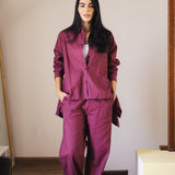 Soleil Top Burgundy - AB ESSENTIALS