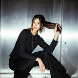 Sparkle black denim - AB ESSENTIALS