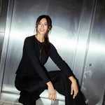 Sparkle black denim - AB ESSENTIALS