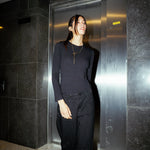 Sparkle black denim - AB ESSENTIALS