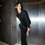 Sparkle black denim - AB ESSENTIALS