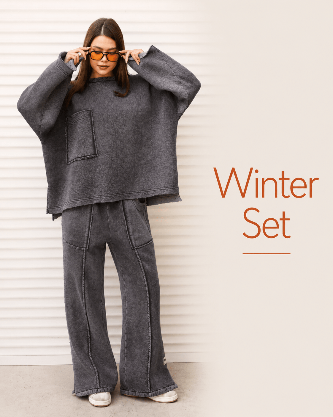 Spring Set Washed Grey - AB ESSENTIALS