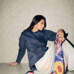 Square Silk Scarf 1 - AB ESSENTIALS