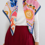 Square Silk Scarf 1 - AB ESSENTIALS