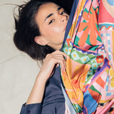 Square Silk Scarf 1 - AB ESSENTIALS
