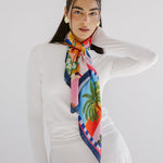 Square Silk Scarf 1 - AB ESSENTIALS