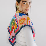 Square Silk Scarf 1 - AB ESSENTIALS
