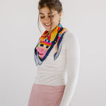 Square Silk Scarf 1 - AB ESSENTIALS