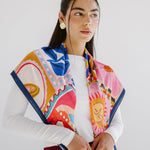 Square Silk Scarf 1 - AB ESSENTIALS