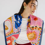 Square Silk Scarf 1 - AB ESSENTIALS