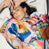 Square Silk Scarf 1 - AB ESSENTIALS