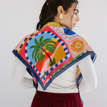 Square Silk Scarf 1 - AB ESSENTIALS
