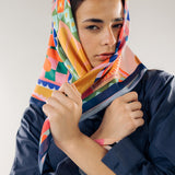 Square Silk Scarf 1 - AB ESSENTIALS