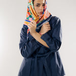 Square Silk Scarf 1 - AB ESSENTIALS