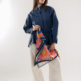 Square Silk Scarf 1 - AB ESSENTIALS