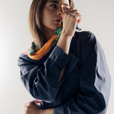 Square Silk Scarf 1 - AB ESSENTIALS