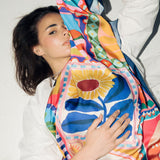 Square Silk Scarf 1 - AB ESSENTIALS