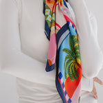 Square Silk Scarf 1 - AB ESSENTIALS