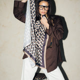 Square Silk Scarf 2 - AB ESSENTIALS