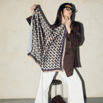 Square Silk Scarf 2 - AB ESSENTIALS