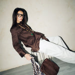 Square Silk Scarf 2 - AB ESSENTIALS