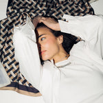 Square Silk Scarf 2 - AB ESSENTIALS