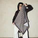 Square Silk Scarf 2 - AB ESSENTIALS